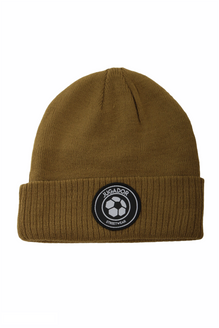 Emblem Beanie Olive Green