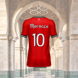 Morocco World Cup Jersey Kids - Home
